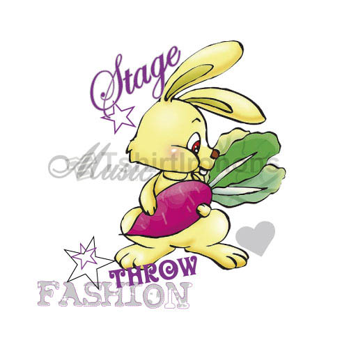 Rabbit T-shirts Iron On Transfers N6904